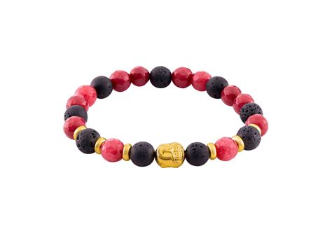Red Jasper Lava Energy Bracelet