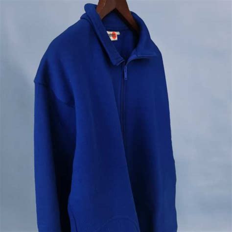 Winter Jacket Solid Blue – DharmApanah by The Jaipur Dialogues