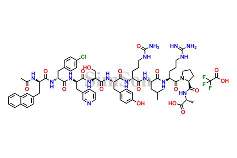 Cetrorelix Des Amide Impurity | CAS No- NA | Simson Pharma Limited