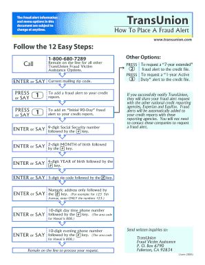 Image result for TransUnion Remove Fraud Alert