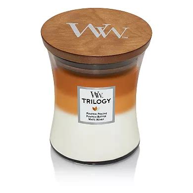 WoodWick Pumpkin Gourmand Medium Hourglass Candle Jar