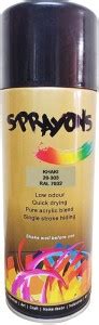 Sprayons Grey Spray Paint 400 ml Price in India - Buy Sprayons Grey ...
