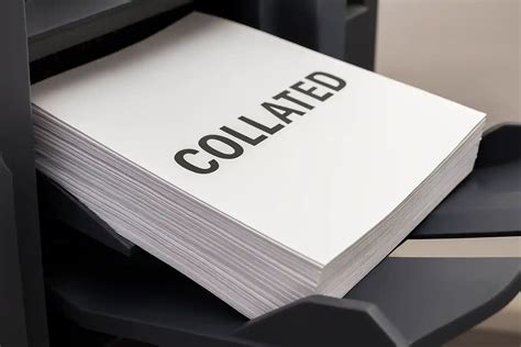 What Does Collate Mean In Printing? Collate Printing Explained