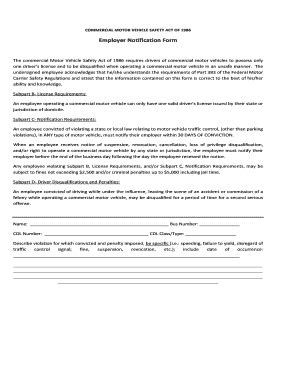 Fillable Online Employer Notification Form - doe.state.la.us Fax Email ...