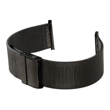 Metalni kaiš (Pancir) 22mm PK22.04 Crni - Eki & Kale Company d.o.o.