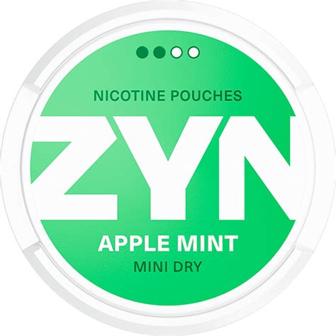 Buy Zyn Apple Mint Mini Dry online at SnusExpress.com!