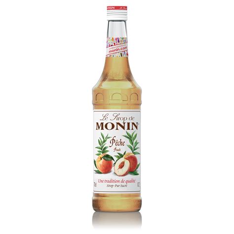 Monin Peach Syrup 700ml – Fresh Sensations Online