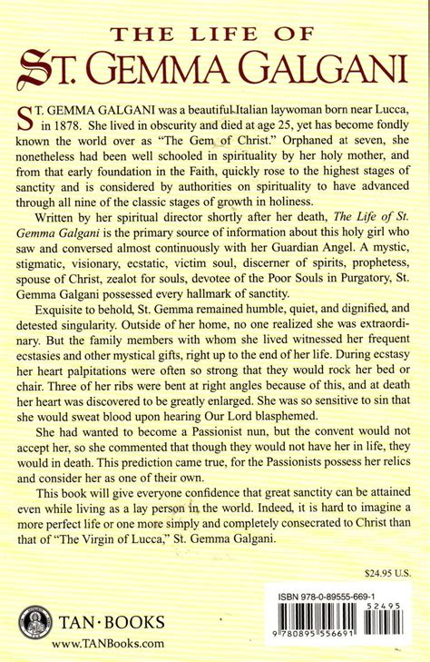 The Life of St. Gemma Galgani – St Pauls India