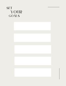 Image result for Goal Setting Planner Notebook