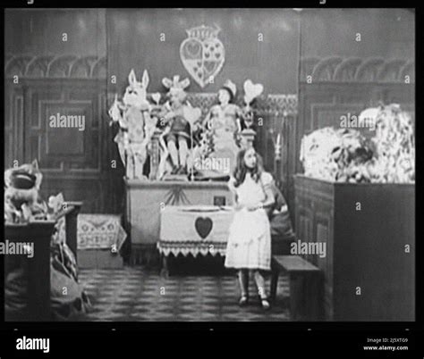 Alice in Wonderland 1915 vintage movie still Stock Photo - Alamy
