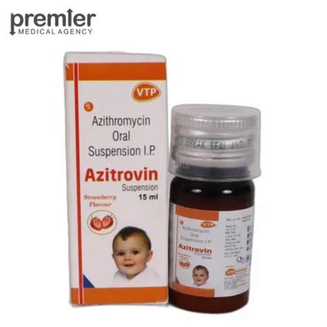 Antibiotic Syrup & Oral Suspension - Azithromycin Oral Suspension IP ...