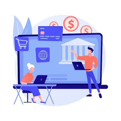 Online banking animation Vectors - Download Free High-Quality Vectors ...