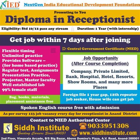 Siddh Institute in Anand, India