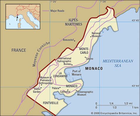 Monaco | Flag, Map, Language, France, Population, Royal Family, & Facts | Britannica