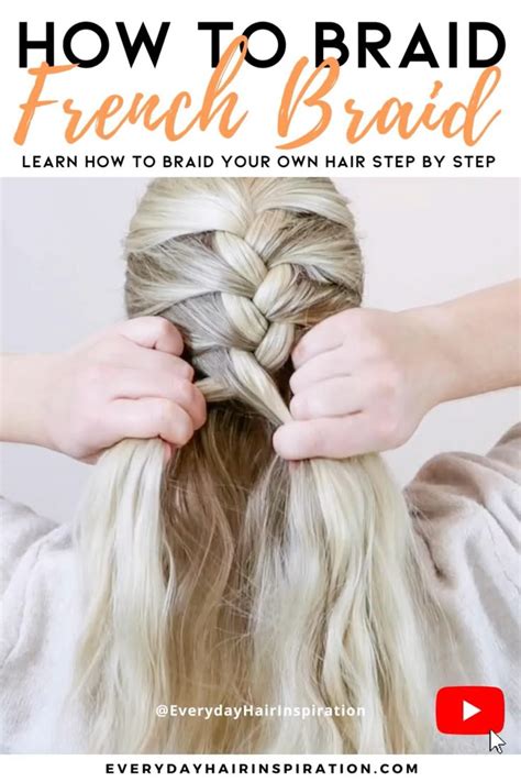 Image result for Tutorial How to Make a French Braid