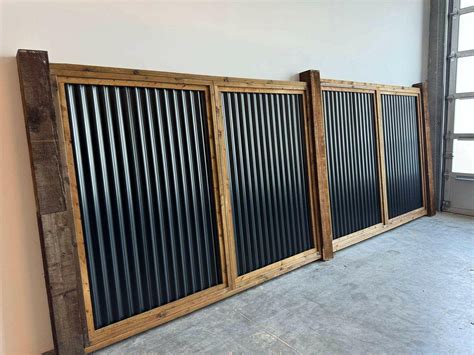 Corrugated Metal Fence Panels - BarrierBoss™