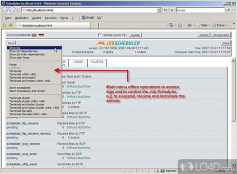 Job Scheduler Tutorial 的图像结果