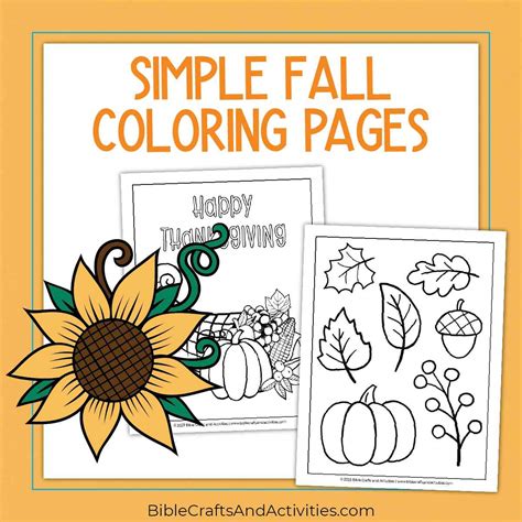Fall Themed Coloring Pages To Print [2025]