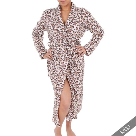 Leopard Print Bathrobe With Hood at Molly Nielsen blog