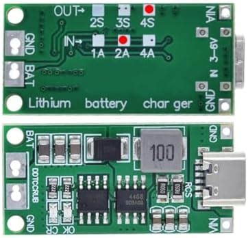 USB-C to 16.8V 4S LiPo Li-Ion Step-Up Boost Charging Module Charger ...