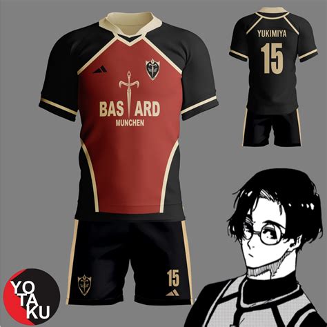 Jual Jersey Anime Cosplay Blue Lock Bastard Munchen Kenyu Yukimiya Full ...
