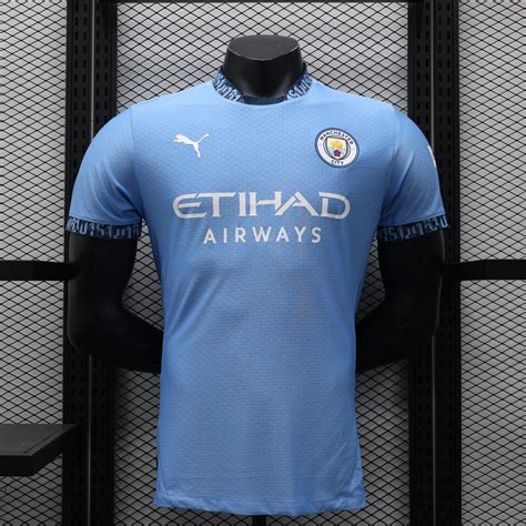 Manchester City Player Version Home Jersey 24/25 – Fox Drip