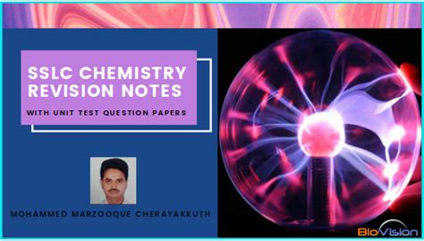 SSLC CHEMISTRY REVISION NOTES - MALAYALAM AND ENGLISH MEDIUM - UNITS 1 ...