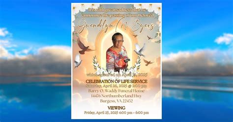 Obituary | Ms. Gwendolyn M. Byers of Heathsville, Virginia | BERRY O ...