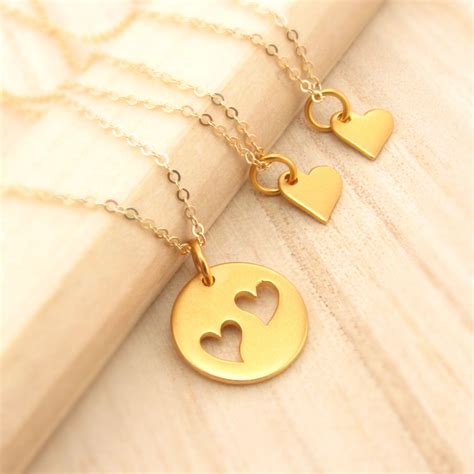 Mother Daughter Necklace Set Of 2 at William Melendez blog