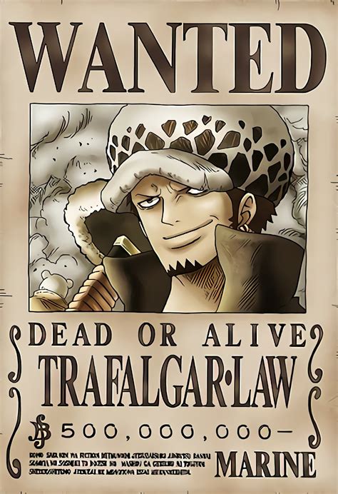 One Piece Wanted Posters