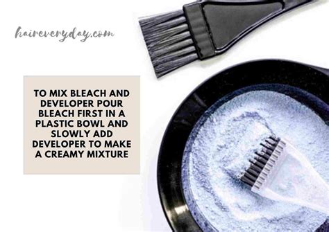 Bleach Developer And Powder at Emery Espinosa blog