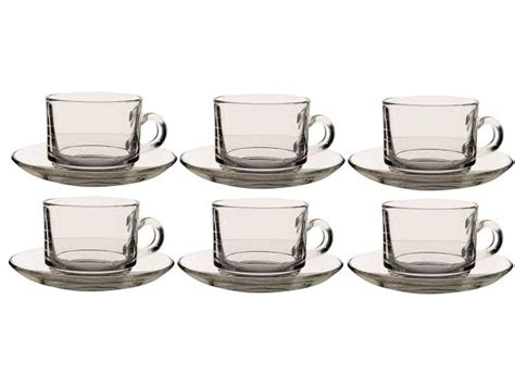 Buy Borosil - Glass, Borosilicate, Plastic Piccolo Cup and Saucer Set ...