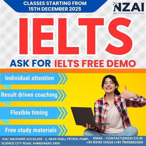 Free Demo Class for IELTS, 616 Anushree Accolade 2, Opp. Shell petrol ...