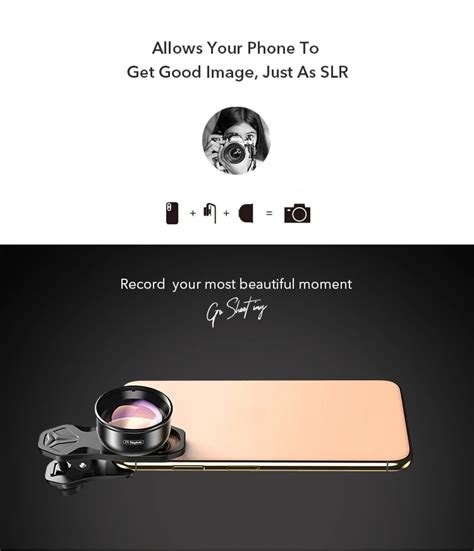 APEXEL 2X 60mm HD Portrait Pro Mobile Zoom Lens