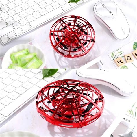 Vaku ® 6-Axis Gyroscopic FLYING UFO with Collision-Detection & Hand ...