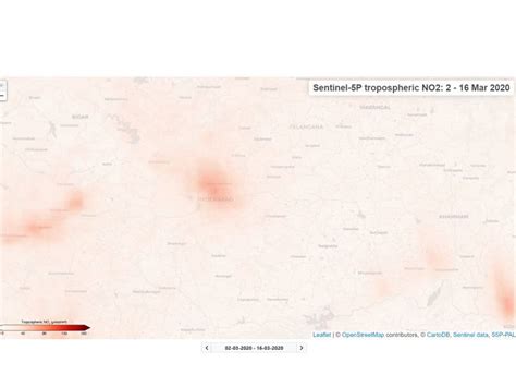 Satellite images reveal air pollution levels drop in Hyderabad