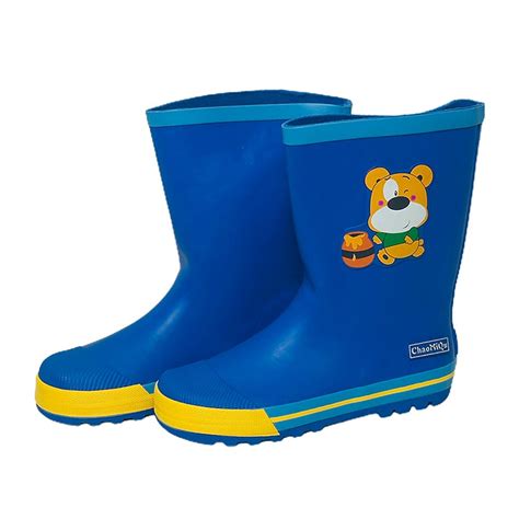 Mr. Ted Thomas, Flexible Rubber Rain Gumboots for Toddlers and Kids ...