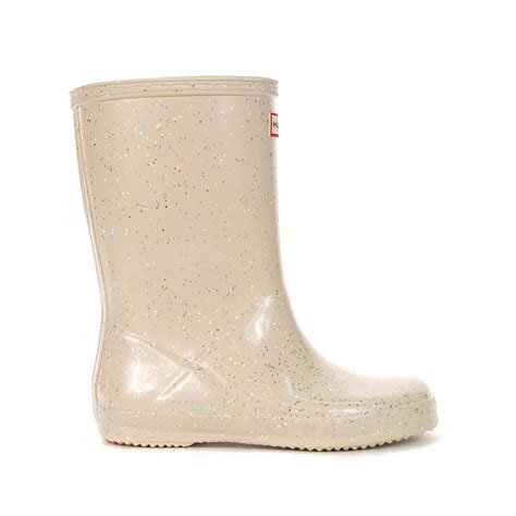 Hunter Little Kids Original First Classic Giant Cast Glitter Rain Boots ...