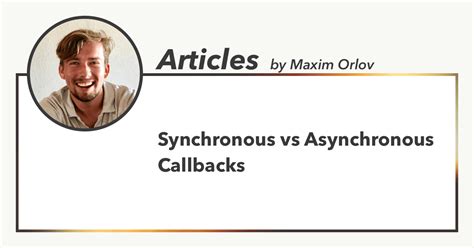 Image result for Synchronous Callbacks in JavaScript