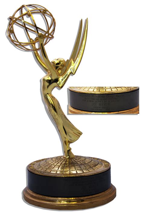 Lot Detail - Primetime Emmy Award Statue for ''Under Siege''