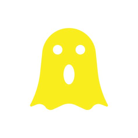 Hình nền yellow background white ghost logo độc đáo, phù hợp cho thiết ...