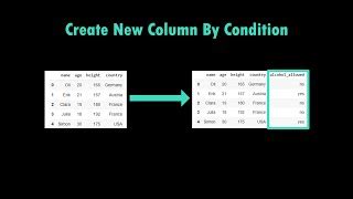 Image result for How to Create Data Frame Column Conditional On Another Column