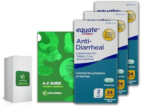 Fast Acting Stomach Relief Quality Choice Loperamide 2mg Anti-Diarrheal ...