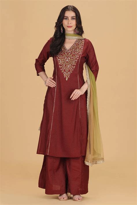 Buy Ethnic Suits Set for Women Online India | Cotton Culture