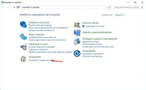 Image result for Disinstallare Programma Windows 1.0