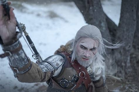 Geralt And Ciri Cosplay In The Witcher 3: Wild Hunt