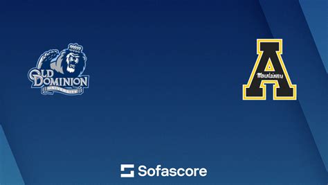 Old Dominion vs Appalachian State scores & predictions | Sofascore