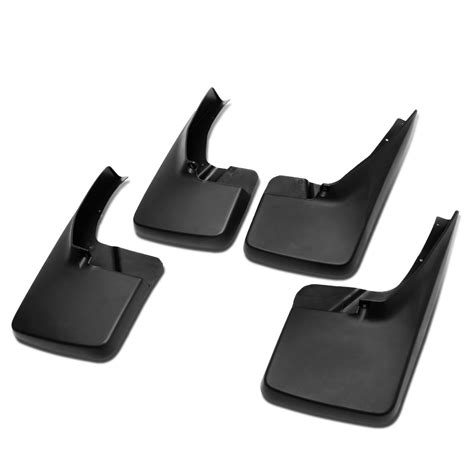 DNA MOTORING WFMK-006 4Pcs Mud Guard Splash Flaps Kit [for 09-18 Dodge ...