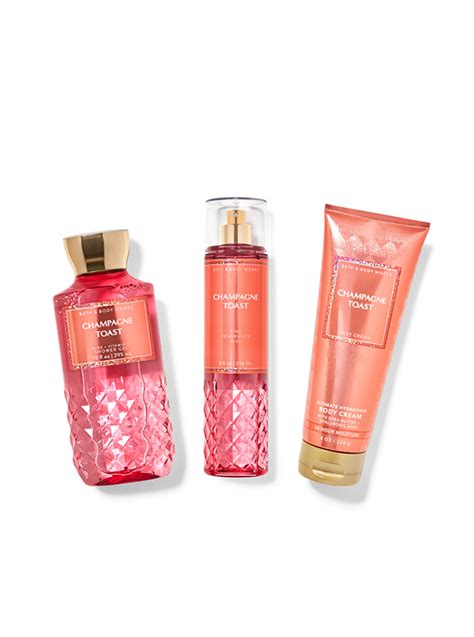Buy Champagne Toast Shower Gel , Body Cream & Mist Online at Bath ...