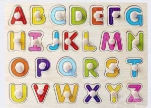 Jalaunsportscreations abcd letter, alphabets for kids (Multicolor ...
